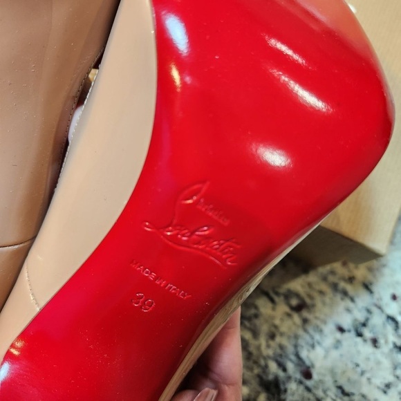 Christian Louboutin Nude Heels - Picture 7 of 7